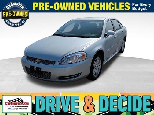 Silver Ice Metallic 2016 Chevrolet Impala Limited LT