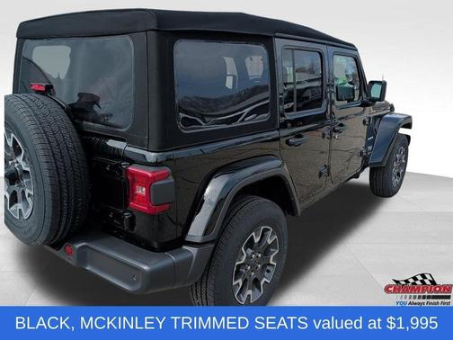 Black Clearcoat 2024 Jeep Wrangler Sahara