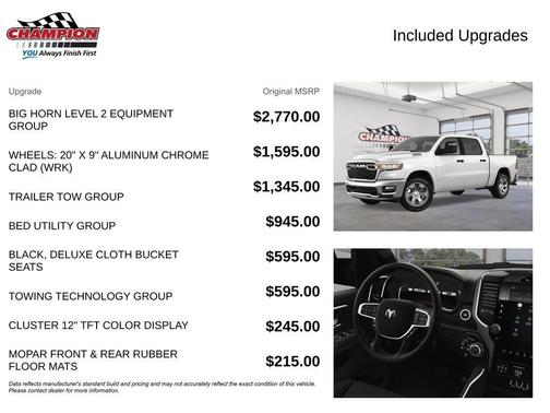 2025 RAM 1500 Big Horn/Lone Star