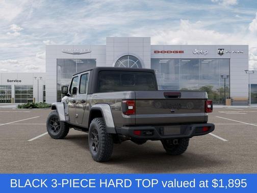 Granite Crystal Clearcoat Metallic 2026 Jeep Gladiator Sport