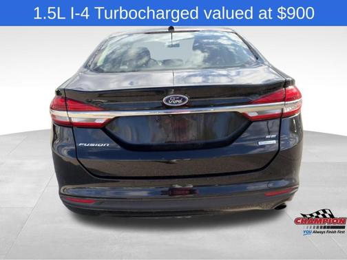 Shadow Black 2017 Ford Fusion SE