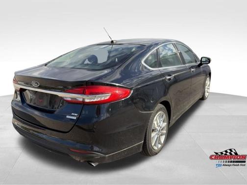 Shadow Black 2017 Ford Fusion SE