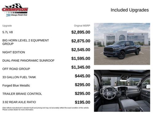 2026 RAM 1500 Big Horn/Lone Star