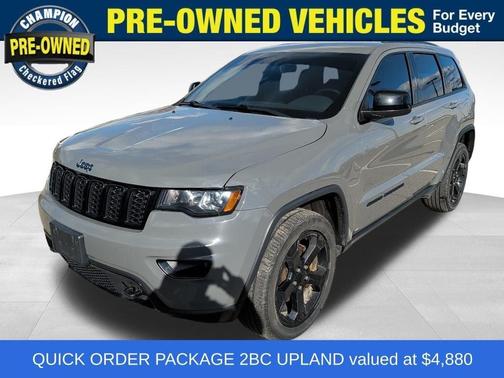 Sting Gray Clearcoat 2020 Jeep Grand Cherokee Upland