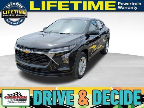 Black Metallic 2024 Chevrolet Trax LS