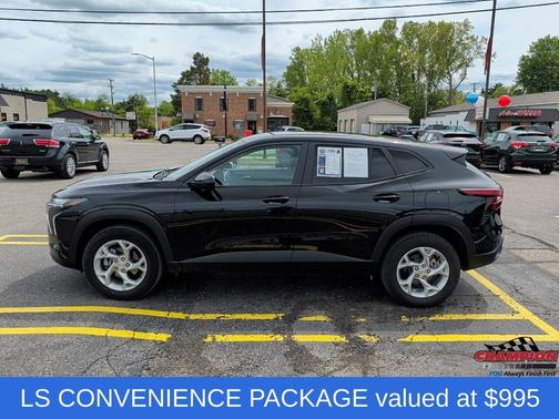 Black Metallic 2024 Chevrolet Trax LS