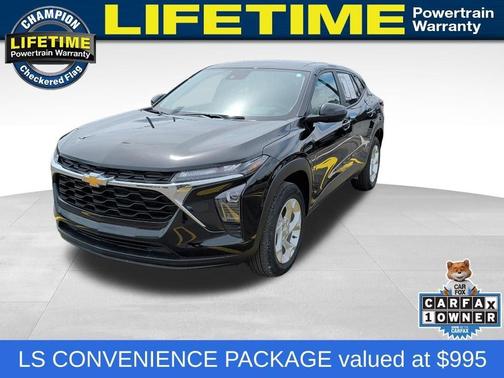Black Metallic 2024 Chevrolet Trax LS