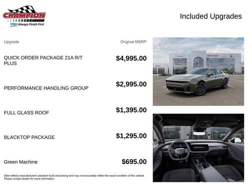 Green 2026 Dodge Charger R/T