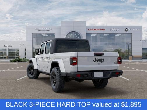 Bright White Clearcoat 2026 Jeep Gladiator Sport