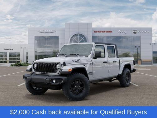 Bright White Clearcoat 2026 Jeep Gladiator Sport