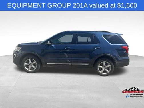 Blue 2016 Ford Explorer XLT
