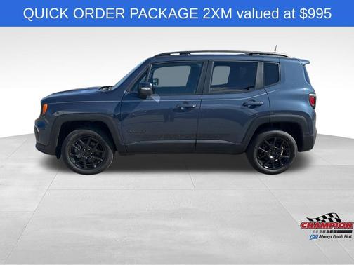 Slate Blue Pearlcoat 2019 Jeep Renegade Latitude