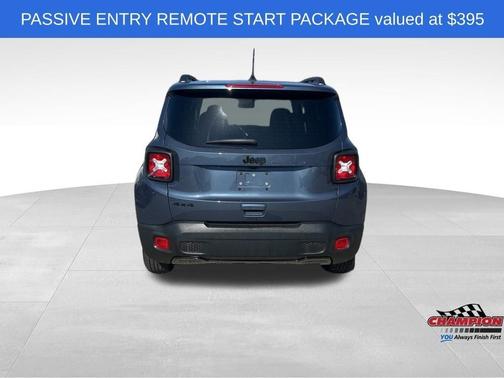 Slate Blue Pearlcoat 2019 Jeep Renegade Latitude