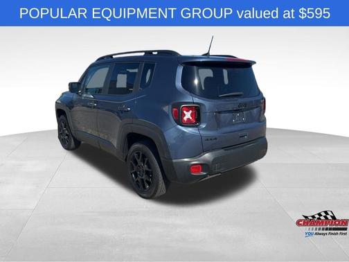 Slate Blue Pearlcoat 2019 Jeep Renegade Latitude