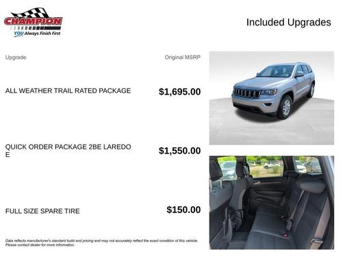 Billet Silver Metallic 2019 Jeep Grand Cherokee Laredo E