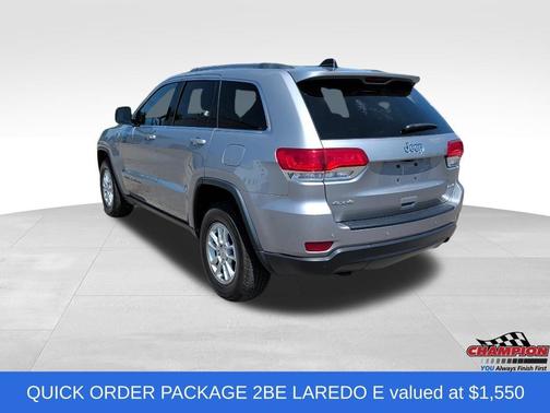 Billet Silver Metallic 2019 Jeep Grand Cherokee Laredo E