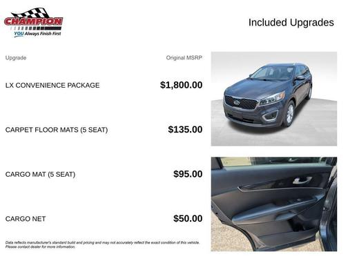Platinum Graphite 2017 Kia Sorento LX