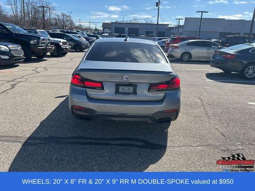 Gray Metallic 2023 BMW M550 i xDrive