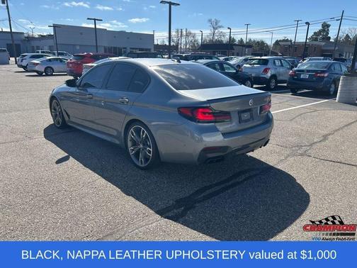 Gray Metallic 2023 BMW M550 i xDrive