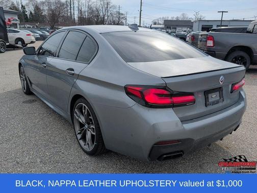 Gray Metallic 2023 BMW M550 i xDrive