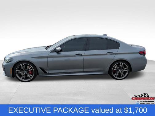 Gray Metallic 2023 BMW M550 i xDrive