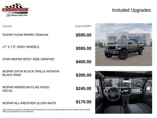 2026 Jeep Gladiator Sport