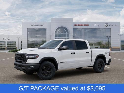 Bright White Clearcoat 2027 RAM 1500 Rebel