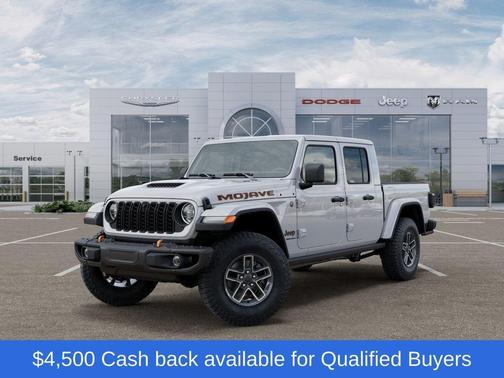 Bright White Clearcoat 2026 Jeep Gladiator Mojave