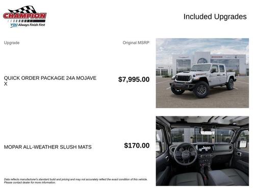 Bright White Clearcoat 2026 Jeep Gladiator Mojave