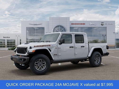 Bright White Clearcoat 2026 Jeep Gladiator Mojave
