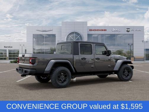 Granite Crystal Clearcoat Metallic 2026 Jeep Gladiator Sport