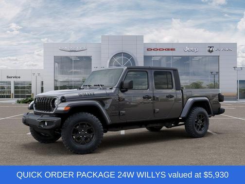 Granite Crystal Clearcoat Metallic 2026 Jeep Gladiator Sport