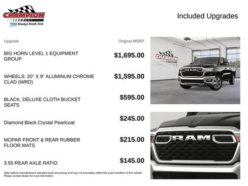 2025 RAM 1500 Big Horn/Lone Star
