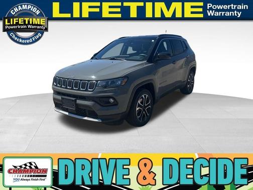 Sting Gray Clearcoat 2023 Jeep Compass Limited