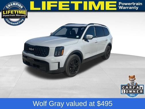 Wolf Gray 2024 Kia Telluride EX X-Line