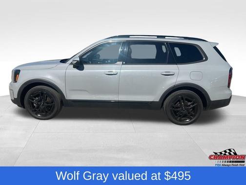 Wolf Gray 2024 Kia Telluride EX X-Line