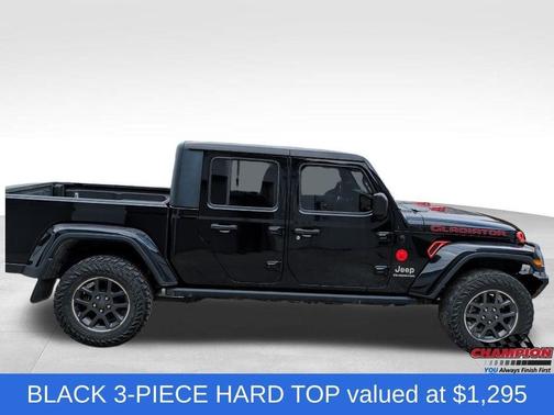 Black Clearcoat 2020 Jeep Gladiator Overland