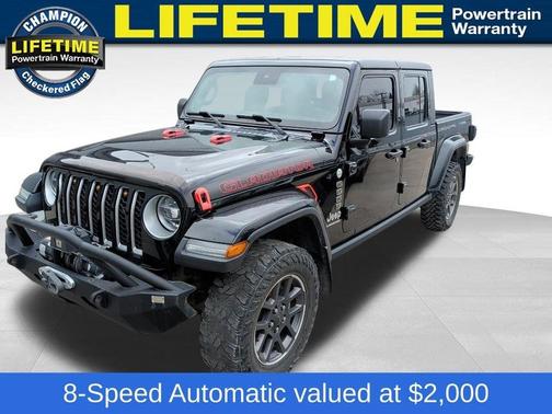 Black Clearcoat 2020 Jeep Gladiator Overland