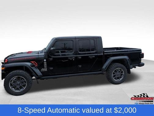 Black Clearcoat 2020 Jeep Gladiator Overland