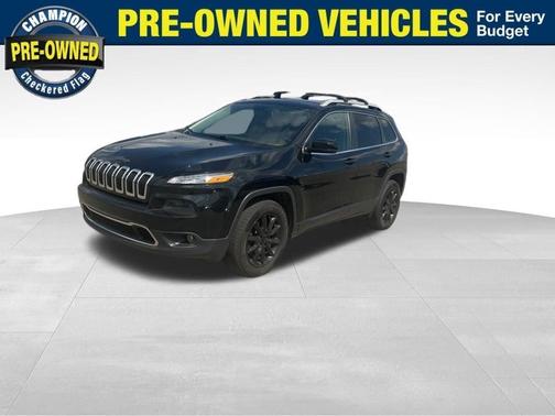 Diamond Black 2018 Jeep Cherokee Limited