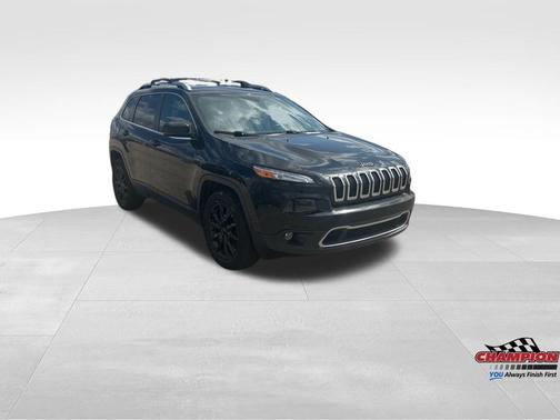 Diamond Black 2018 Jeep Cherokee Limited
