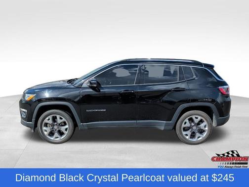 Diamond Black 2020 Jeep Compass Limited