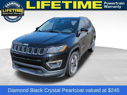 Diamond Black 2020 Jeep Compass Limited
