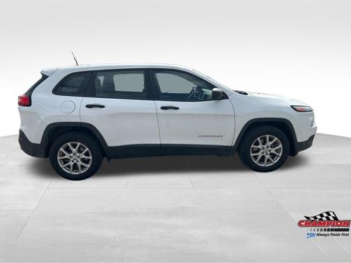 Bright White Clearcoat 2017 Jeep Cherokee Sport