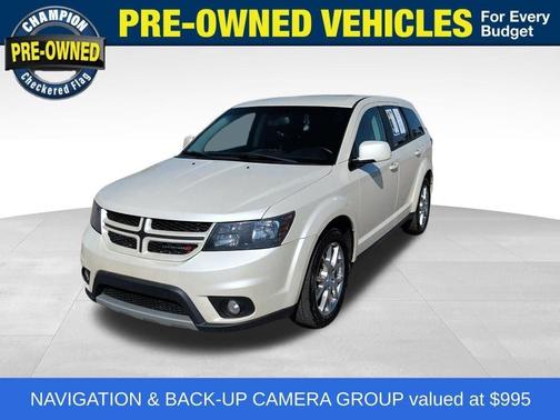 Pearl White 2014 Dodge Journey R/T
