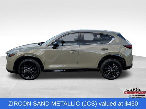 Zircon Sand Metallic 2024 Mazda CX-5 Carbon Edition