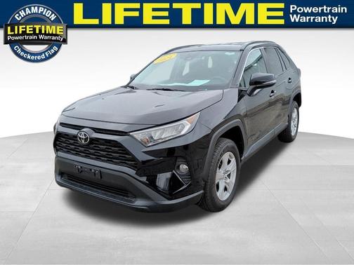 Midnight Black 2021 Toyota RAV4 XLE