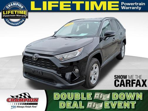 Midnight Black 2021 Toyota RAV4 XLE