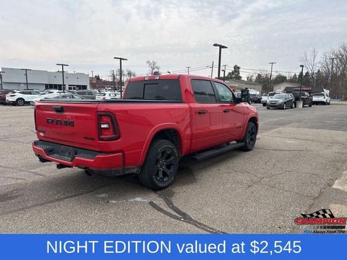 Flame Red Clearcoat 2025 RAM 1500 Big Horn/Lone Star