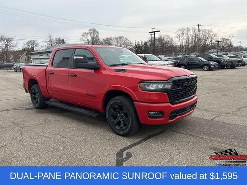 Flame Red Clearcoat 2025 RAM 1500 Big Horn/Lone Star